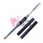 Pensula pentru Gel UV si instrument spatula pentru Polygel Nr. 2, Cod 49143